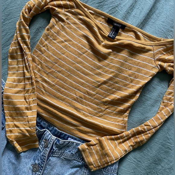 F21 Off the Shoulder Bodysuit - Picture 5 of 5